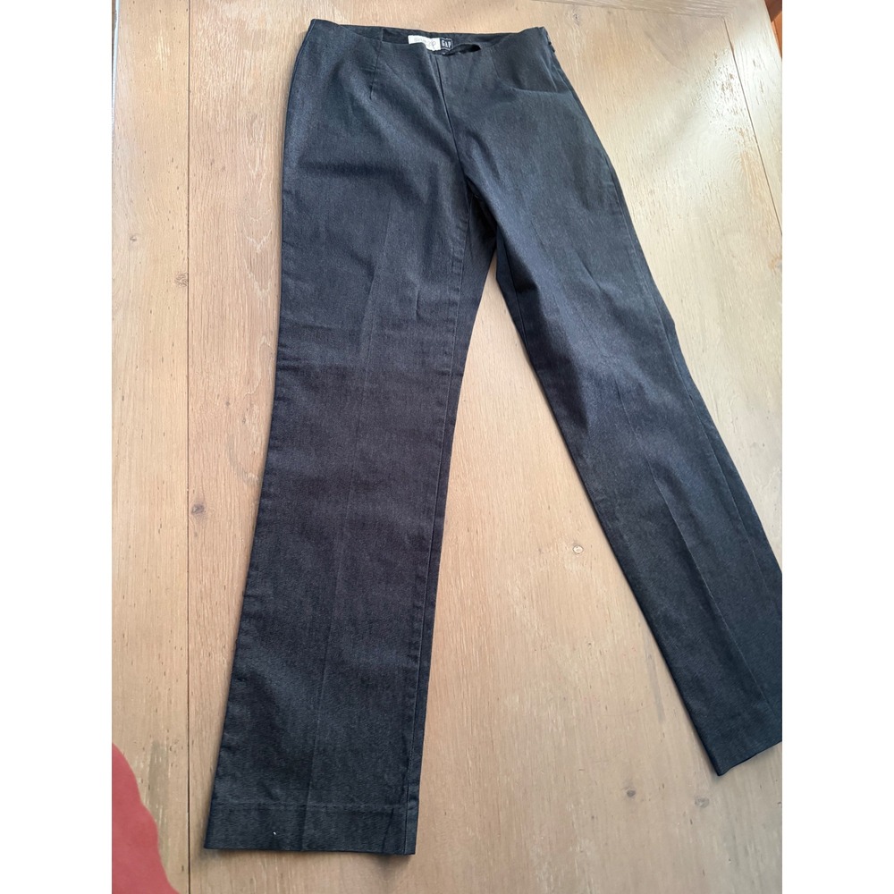 GAP Women's‎ Black Stretch Side Zip Dress Pants Size 2